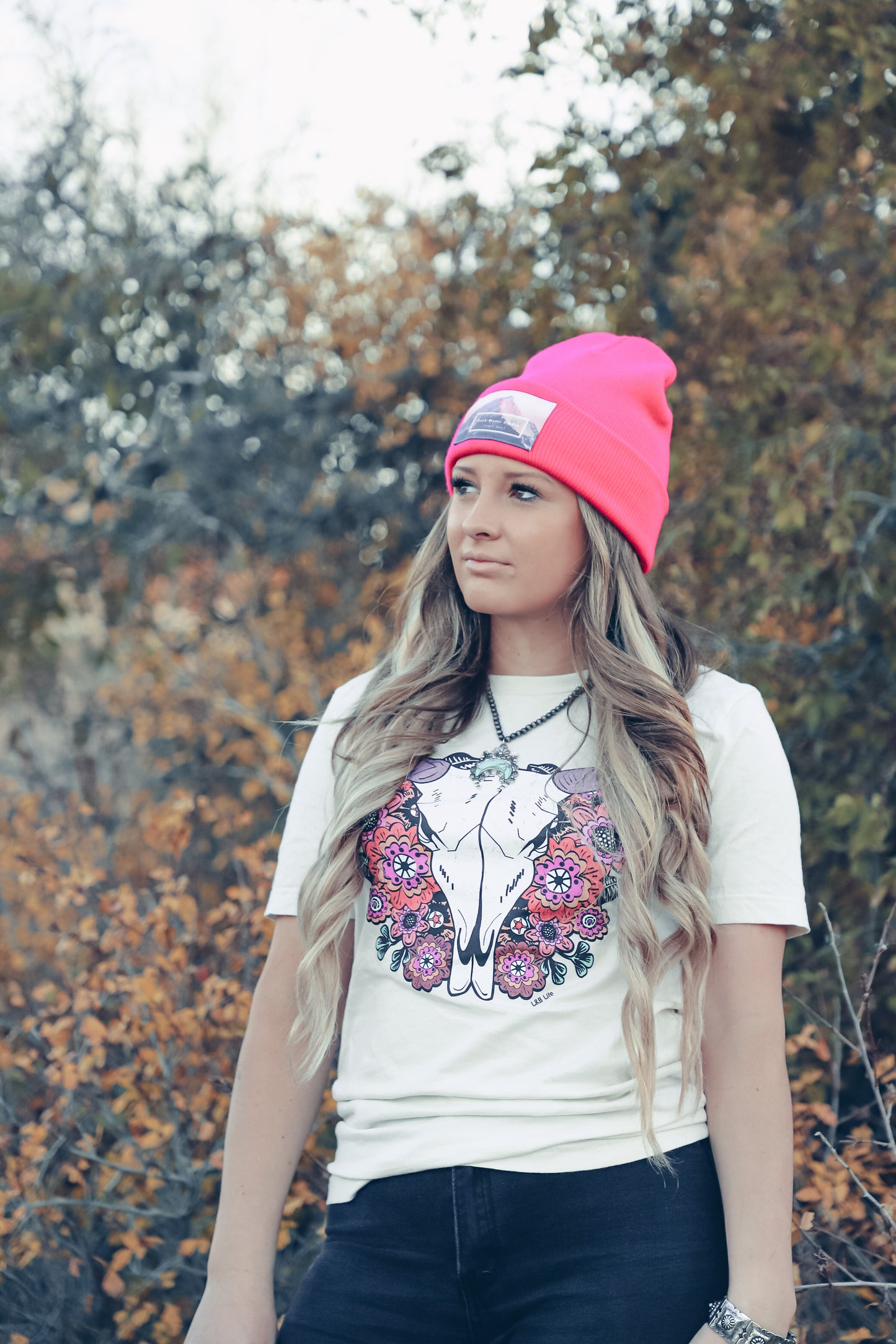 PINK BACKWATER BEANIE