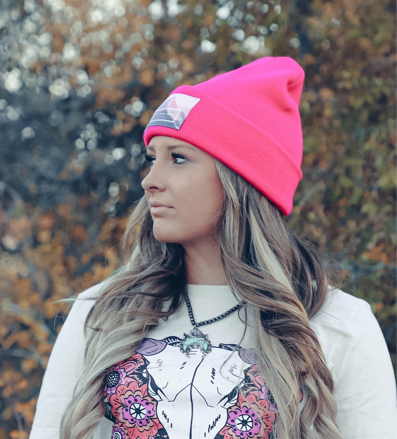 PINK BACKWATER BEANIE